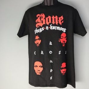 Men Medium Bone Thugs N Harmony T-Shirt Black New